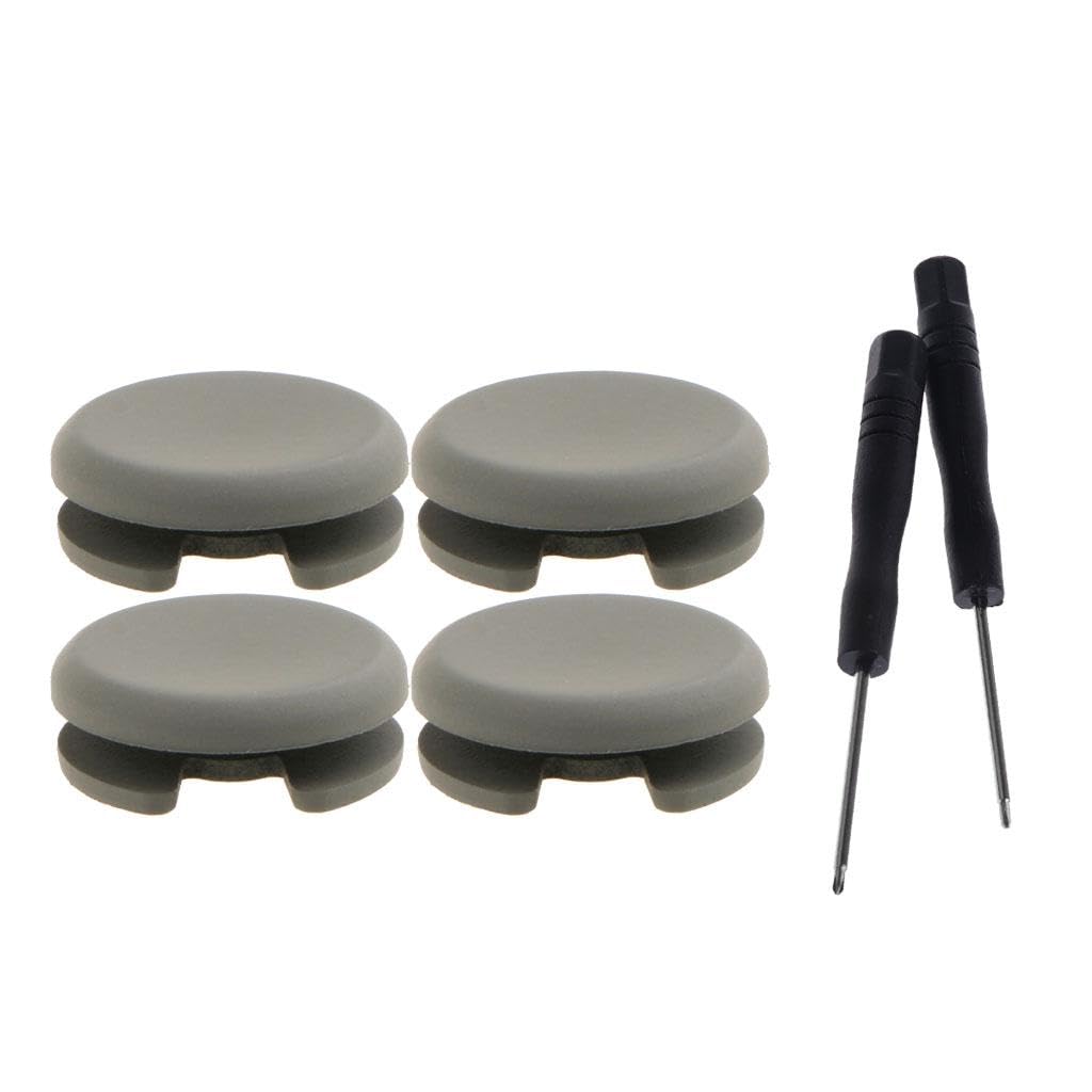 CALANDIS™ Analog Stick Thumb Joystick Cover + Screwdriver for Nintendo 3DS LL/XL | Replacement Parts & Tools-image-3