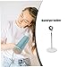 SAFIGLE Floor Standing Hair Dryer Holder Vertical Blow Dryer Stand for Hands Storage Space Saving Hair Dryer Rack for Bathroom and Countertop