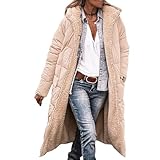 TUREAU Womens Reversible Long Puffer...