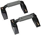 Asas ergonómicas de espuma Nike – Soportes para Flexiones de Push Up Grips 2.0, Negro/Gris/Amarillo, 9339