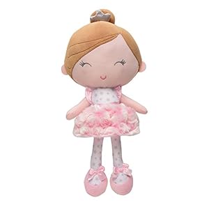 Baby Starters Plush Snuggle Buddy Baby Doll, Soft Annette Doll