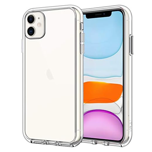 JETech Funda Compatible iPhone 11 (2019) 6,1", Carcasa Anti-Choques y Anti- Arañazos (HD Clara)