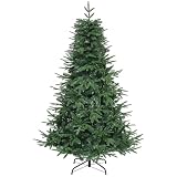 DWVO Kunstkerstboom, 152 cm, inklapsysteemframe en metalen standaard