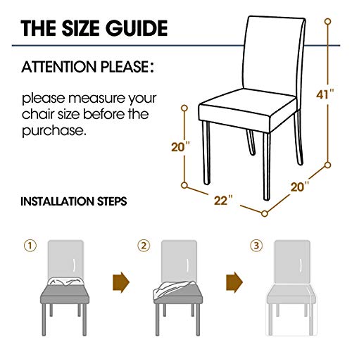 Buzzlett 4 Packs Waterproof Plastic Clear Pvc All Dining Chair Slipcover Protector,Heavy Duty Cover Keep Your Dinning Chair Away From Dust And Claws #TOP1