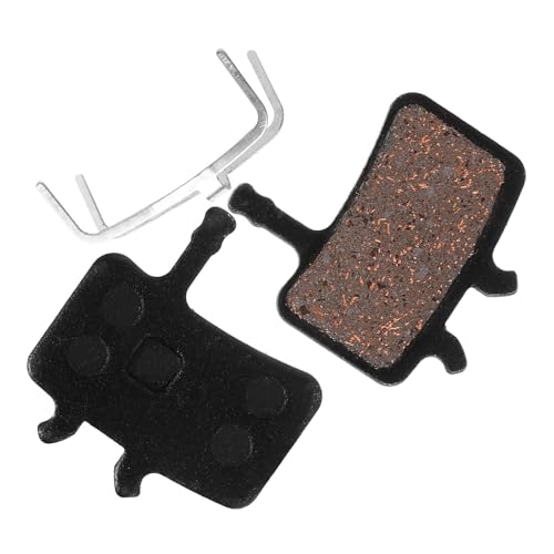 Hemobllo Plaquettes de Frein à Disque Faciles à Installer et Stables pour Vélo de Montagne en Métal 1 Paire pour Cyclisme Longue Distance et Usage Quotidien