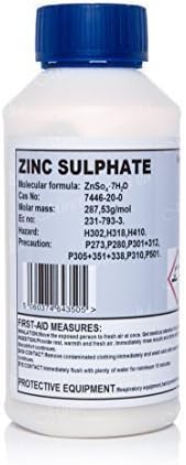 500g Zinc Sulphate High Quality Make Sure To Checkout With Minerals Water To Get What S On The Picture Amazon Co Uk Garden Outdoors