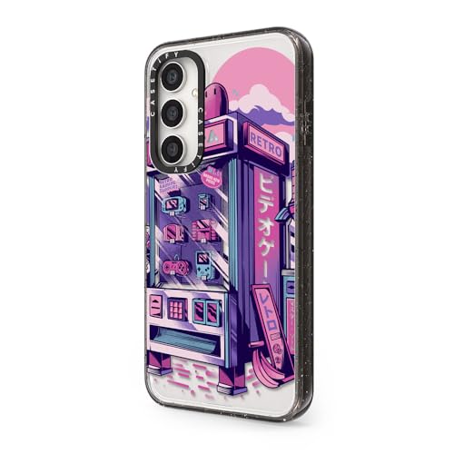 Coque Samsung S23 FE CASETiFY Impact Premium Finition Rétro Noire - 5
