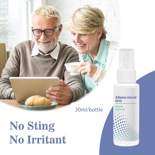 No-Sting Adhesive Remover Spray - Adhesive Remover for Skin - Medical Adhesive Remover for Ostomy,Kinesiology Tape and Bandage,1oz - Thumbnail 6