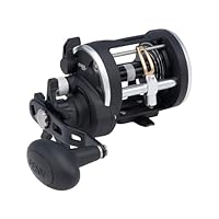 PENN Rival Level Wind Rollen, Schwarz/Silber