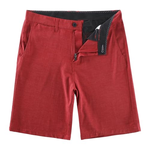 Short de golf pour homme séchage rapide avec plusieurs poches décontracté
