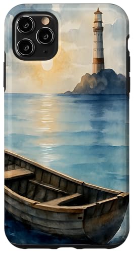 ���₩�ȊC�̓���Ƀ{�[�g�œ����� �X�}�z�P�[�X iPhone 11 Pro Max �p