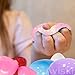 8 Pack Easter Eggs with Egg Shape Stree Ball Toys, Easter Basket Stuffers for Kids Toddlers, Squeeze Toys for Easter Party Favors, Easter Gifts for Kids, Filled Easter Egg with Toys Inside