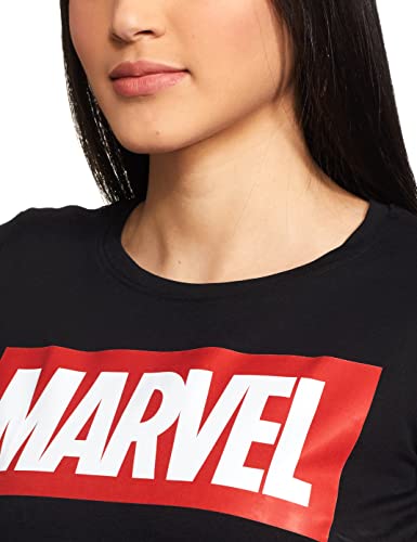 Image of Marvel Women Round Neck Short Sleeves T-Shirt