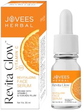 Herbal Revita Glow Vitamin C Face Serum Infused with Vitamin C & Kakadu Plum |Reduces Dark Spots|For Naturally Glowing Skin | For All Skin Type | 30ml