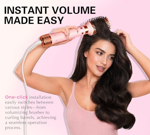 ABNER 6 in 1 Professional Hot Air Styler Auto Curler - Powerful Hair Dryer Brush and - image 6