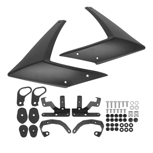 Aille aérodynamique moto pour MT09 SP 2024 2025 aileron de carénage rigide noir y-amt