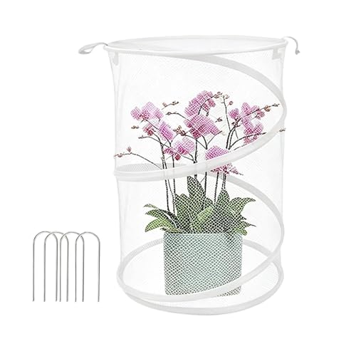 para Plantas,Protector Emergente Portátil Plegable - Tienda Exterior para Plantas contra Pájaros Y Animales | para Verduras Flores Plántulas Árboles Tomates Fresas Jardín Granja Balcón
