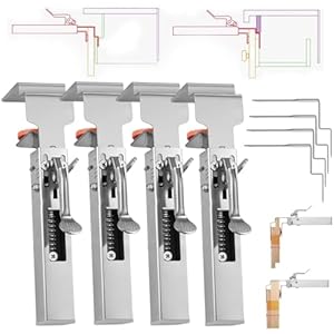 Generisch ProFix Randklemme 4er-Set