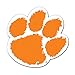 Fremont Die NCAA Clemson Tigers 12 inch Vinyl Magnet