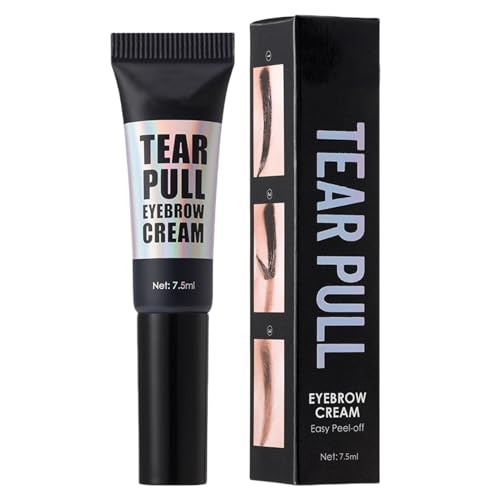 Crema para cejas - gel para cejas | Gel de cejas | Gel en forma de cejas de larga duración | Desprendimiento natural | Crema de modelado de estilo de cejas seca