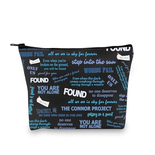 FEELMEM Dear E Hansen Musical Gift Dear Even Hansen Musical Themed Makeup Bag Musical Fans Gift