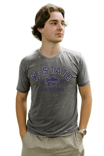 Camiseta unisex de baloncesto NCAA Blue 84 en color burnout smoke signal talla L