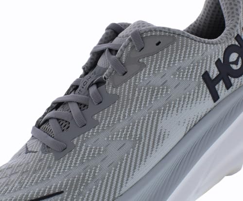HOKA HOKA Clifton 9 Wide Mens Shoes Size 11.5, Color: Harbor Mist/Black