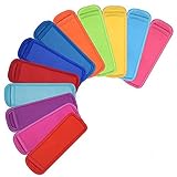 Popsicle Holder Ice Popsicles Bags Neoprene Insulator Sleeves Reusable Freezer Pop Holders...