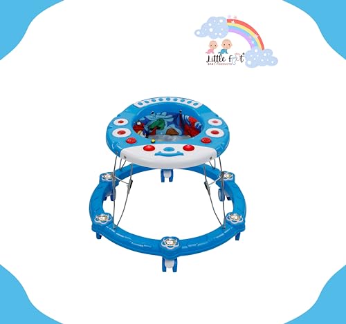 Little Foot Baby Products Musical Activity Baby Walker with Musical Toy Bar Rattles and Activity Toys (Multicolor)