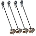 Produktbild Loggyland Bodenanker eindrehbar für Schaukel etc. 58 cm verzinkt (4er-Set)