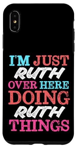 俺はただここでルース・シングスをやってるだけだ スマホケース iPhone XS Max 用