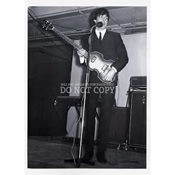 Photo rare Paul McCartney 28 x 38 cm – Superbe portrait en direct de 1964 – King’s Hall Performance – Belfast, IE – The Beatles – Photo – Poster d’art - Les Beatles, Paul McCartney, John Lennon, RIngo Starr, George Harrison