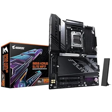 Placa Mãe Gigabyte B850 AORUS ELITE WIFI7 (AM5/4xDDR5/HDMI/DP/M.2/USB 3.2)