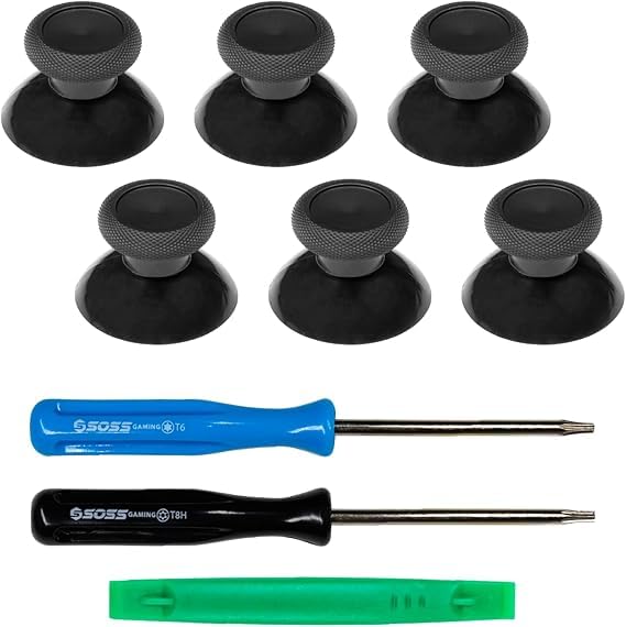 PSX Store X Box One Controller Joystick Replacement - 6PCS Thumbsticks Analog Thumb Sticks Parts - Ultra Durable with T6 and T8h Repair Screwdriver Kit for X Box One Controller-image-37