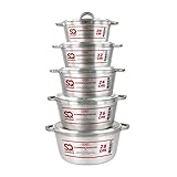 SQ Professional Galaxis Ceres - Cast Aluminium Dutch Oven (5pc Set)
