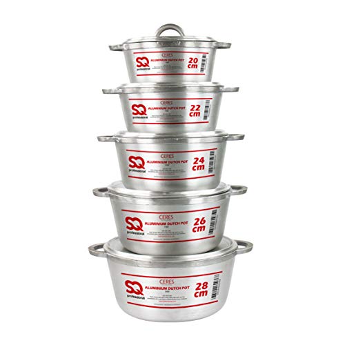 SQ Professional Galaxis Ceres - Cast Aluminium Dutch Oven (5pc Set)