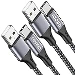 RAVIAD USB C Charger Cable [2Pack 2M], USB to USB C Cable Fast Charging Cable Nylon Braided Type C Charger Cable for iPhone 16, 15 Plus Pro Max, Samsung Galaxy S24 S23 S22, Pad Pro, Macbook