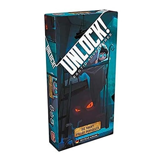 Space Cowboys | Unlock! – La Noche Llena de horrores | Juego Familiar | Juego de Rompecabezas | 1-6 Jugadores | A Partir de 10+ años | 60+ Minutos | Español