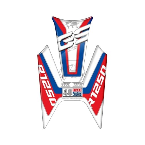 Autocollant réservoir essence pour moto B&MW R1250GS Rallye finition haut de gamme