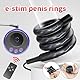 LYAMais Penisringe Hodenring Elektro Schock Cockring Set, Reizstromgeräte lektrostimulation Penis Hodenring Prostata Massage mit Host und Penis-Elektroden-Ring SM Stimulieren Sexspielzeug(Tippe B)
