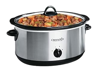Crock-Pot 8-Quart Slow Cooker with Dipper, Stainless Steel