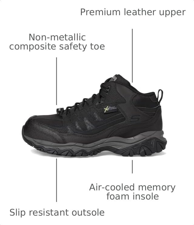 Image of SKECHERS Work Holdredge - Comp Toe Internal Met Guard