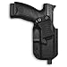OWB Paddle Holster - Outside The Waistband fits CZ P-10C (Black, Right)