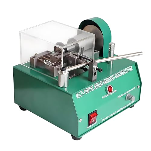 Motorisierte Mini-Drehmaschine für Schmuckherstellung, einstellbare Geschwindigkeit, Silber/Kupfer-Schneidwerkzeug für dünne Rohre und Armbänder, ideal für Metallprojekte