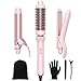 Wavytalk Wet to Straight Hair Straightener and 3 in 1 Curling Wand Set