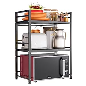 DOLALIKE Microwave Oven Rack, Expan...