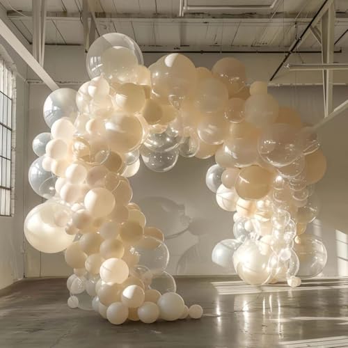 Image of 30 Pack Clear Balloons 36 Inch Clear Latex Party Large Balloon Bulk for Various Party Events Decorations
