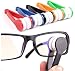 10 Pcs Mini Sun Glasses Eyeglass Microfiber Spectacles Cleaner Soft Brush Cleaning Tool Mini Microfiber Glasses Eyeglasses Cleaner Cleaning Clip (Random Color)