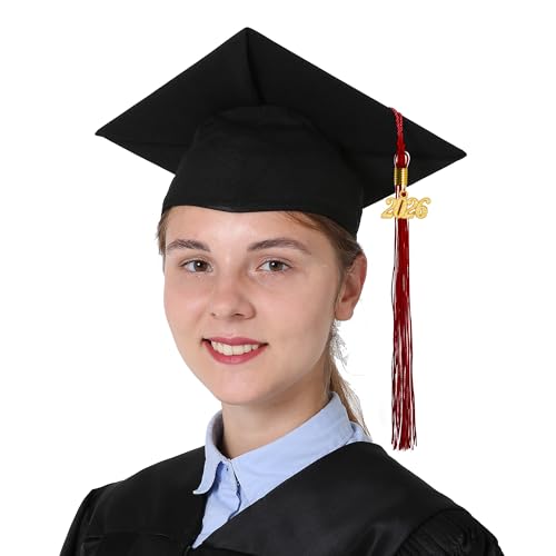Image of GraduationMall Single&Multiple Color Graduation Tassel with 2026 Year Charm 9 inch