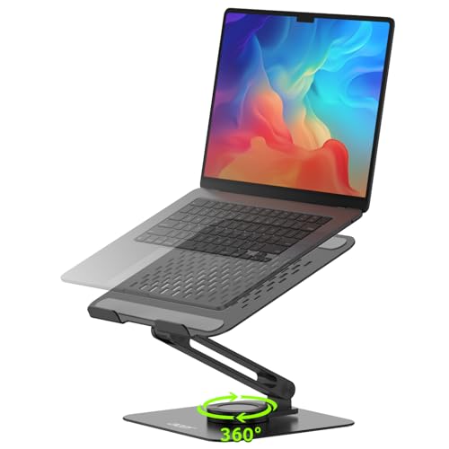 Support réglable pour ordinateur portable bureau acer ergonomique noir
